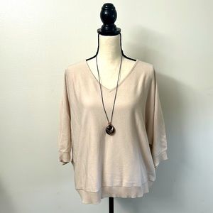 Premise 3/4 sleeve, lightweight sweater-Xl